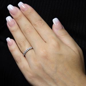 0.40 Karat Yarımtur Pırlanta Yüzük