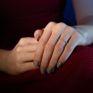 0,19 Karat Pırlanta Tamtur Yüzük  - IDL Sertifikalı