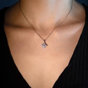 0,91 Karat Pırlanta Fantezi Kolye