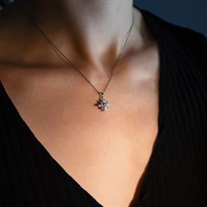 0,91 Karat Pırlanta Fantezi Kolye