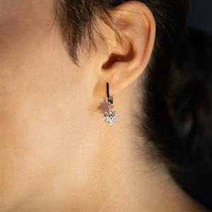 0,95 Karat Pırlanta Fantezi Küpe