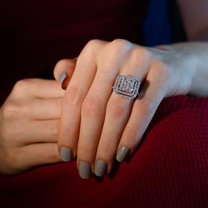 1.18 Karat Baget Pırlanta Yüzük - IDL Sertifikalı