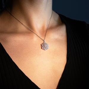 1.62 Karat Baget Pırlanta Kolye