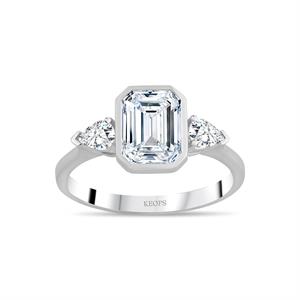 2,80 Karat Emerald Pırlanta Emily Yüzük - 1100668