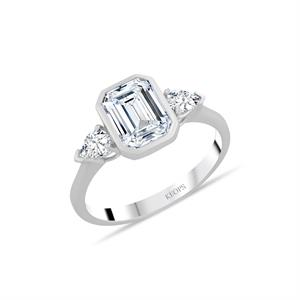 2,80 Karat Emerald Pırlanta Emily Yüzük - 1100668