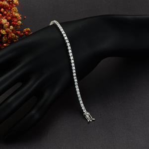 4 Karat Pırlanta Suyolu Bileklik - IDL Sertifikalı