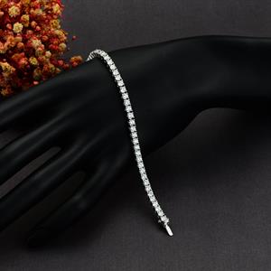 5 Karat Pırlanta Suyolu Bileklik - IDL Sertifikalı