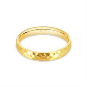 Ağaç Kabuğu Vintage Altın Alyans Kadın Modeli