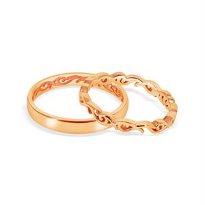 Beauty Vintage Altın Alyans Modeli Kadın