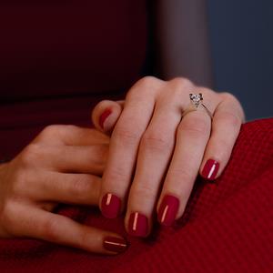 D Renk SI1 0.50 Karat Pırlanta Tektaş Yüzük - GİA Sertifikalı