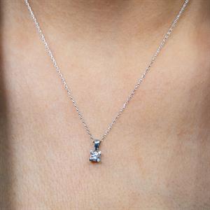 D Renk 0.20 Karat Pırlanta Tektaş Kolye