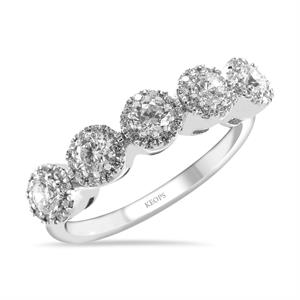 D Renk 0.75 Karat Fancy Pırlanta Beştaş Yüzük - IDL Sertifikalı