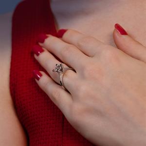 D Renk 1,14 Karat Pırlanta Tektaş Yüzük - HRD Sertifikalı 