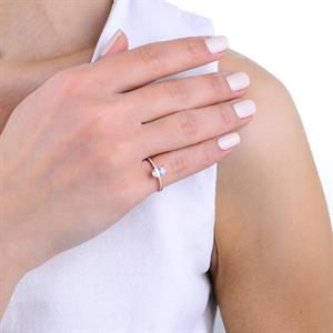 D Renk SI1 0,80 Karat  Oval Pırlanta Sade Tektaş - OVL1100652