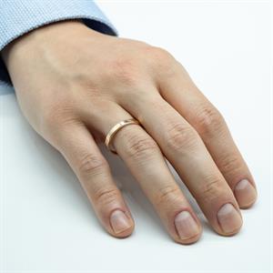 Daisy Vintage Altın Alyans Erkek Modeli