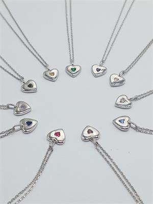 Emerald Taşlı Mayıs Ayı Doğum Kolyesi - 900905