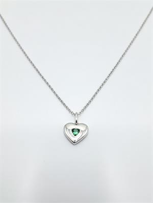 Emerald Taşlı Mayıs Ayı Doğum Kolyesi - 900905