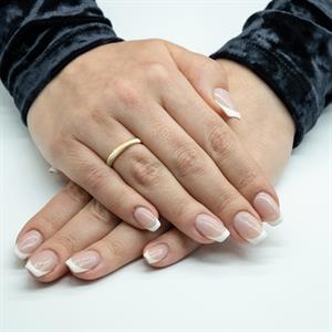 Emily Vintage Altın Alyans Kadın Modeli