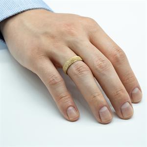 Erkek Florantin Mat Klasik Bombeli Model Alyans