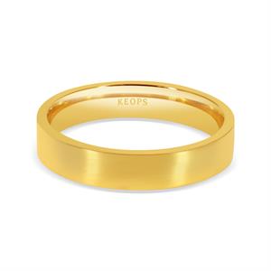 Erkek Klasik Düz Alyans 4,00 mm.