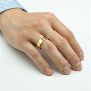 Erkek Klasik Düz Alyans 6,00 mm.