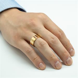 Erkek Klasik Düz Alyans 8,00 mm.