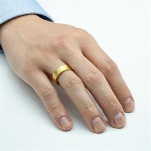 Erkek Mat Dışa Bombe 4 Klasik Model Alyans