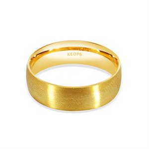 Erkek Uzun Mat Klasik Bombeli Model Alyans