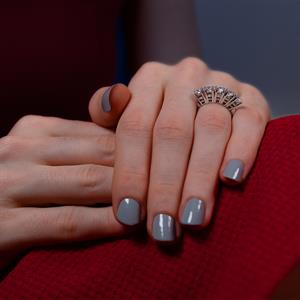 F Renk 1.25 Karat Pırlanta Beştaş Yüzük - IDL Sertifikalı