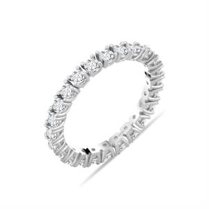 F Renk 1.10 Karat Pırlanta Tamtur Yüzük - IDL Sertifikalı