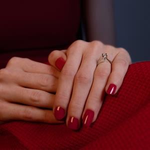 G Renk 0.20 Karat Pırlanta Tektaş Yüzük - IDL Sertifikalı