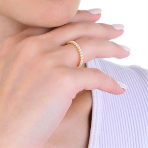 G Renk 1,05 Karat Pırlanta Tamtur Yüzük - IDL Sertifikalı