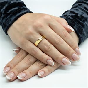 Kadın Klasik Düz  Alyans 5,00 mm.