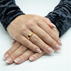 Kadın Klasik Düz  Alyans 6,00 mm.