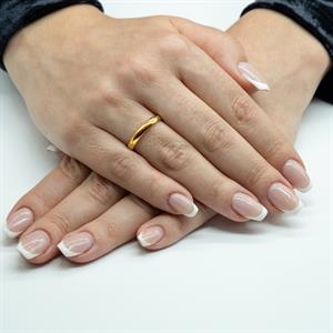 Kadın Klasik Hafif Alyans Bombe 3