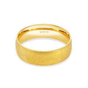 Kadın Yan Mat Klasik Bombeli Model Alyans