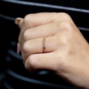 Kalp Ritmi Yarımtur Yüzük