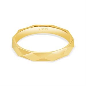 Keops Piramit Vintage Altın Alyans Erkek Modeli