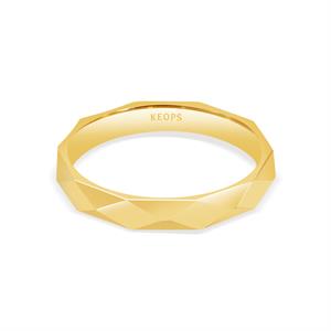 Keops Piramit Vintage Altın Alyans Kadın Modeli