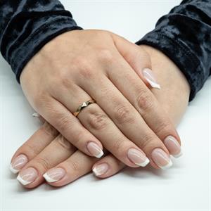 Keops Piramit Vintage Altın Alyans Kadın Modeli