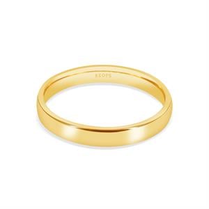 Klasik 3mm. Bombe1li Kadın Alyans