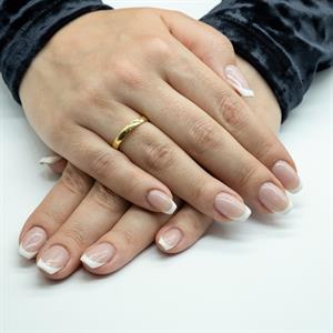 Klasik 3mm. Bombe2li Kadın Alyans