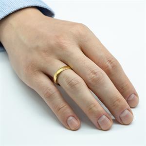 Klasik 4mm. Bombe2li Erkek Alyans