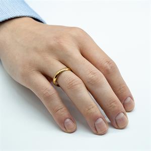 Klasik 4mm. Bombeli Erkek Alyans