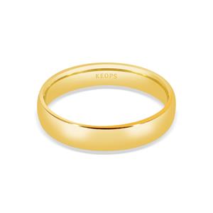 Klasik 4mm. Bombe2li Erkek Alyans