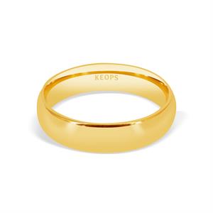 Klasik 5mm. Bombeli Kadın Alyans