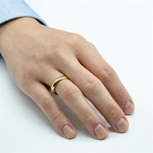 Klasik 5mm. Bombeli Erkek Alyans