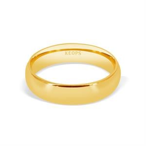 Klasik 5mm. Bombeli Erkek Alyans