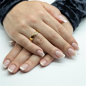 Klasik 5mm. Bombe2li Kadın Alyans