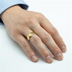 Klasik 8mm. Bombe2li Erkek Alyans